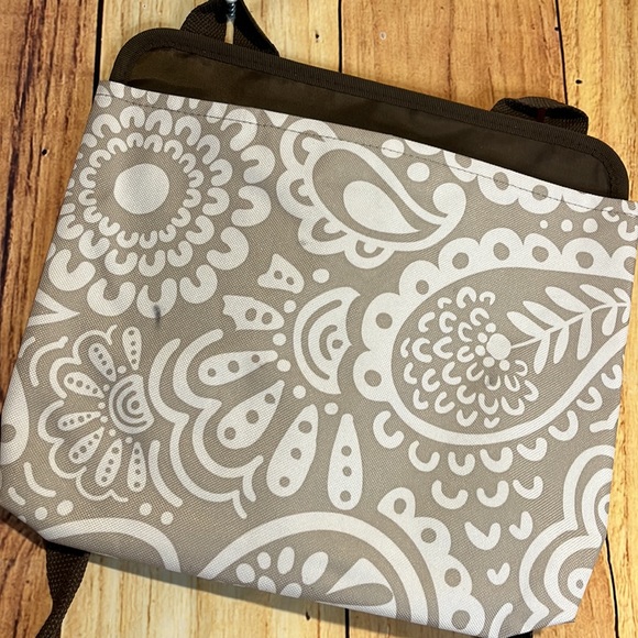 Thirty-one Oh-Snap Pockets 3 PCs Taupe Playful Parade - Picture 4 of 10